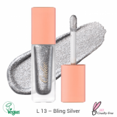 Oulac Liquid Diamond očné tiene 5.4g No.13 Bling Silver