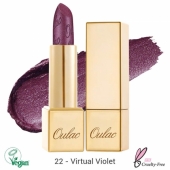 Oulac Metallic Shine Lipstick 4.3g No.22 Virtual Violet