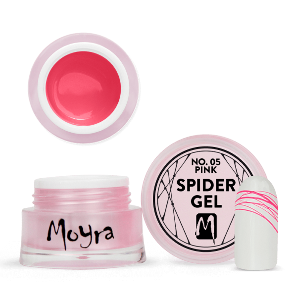 Moyra Spider gel No. 05 Pink