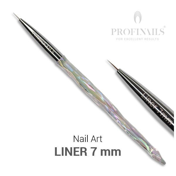 Profinails Aurore Boreale Nail Art štetec na zdobenie Liner 7mm