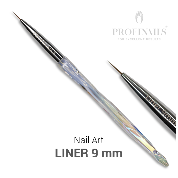 Profinails Aurore Boreale Nail Art štetec na zdobenie Liner 9mm