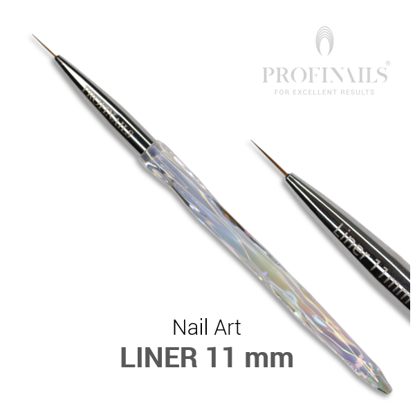 Profinails Aurore Boreale Nail Art štetec na zdobenie Liner 11mm