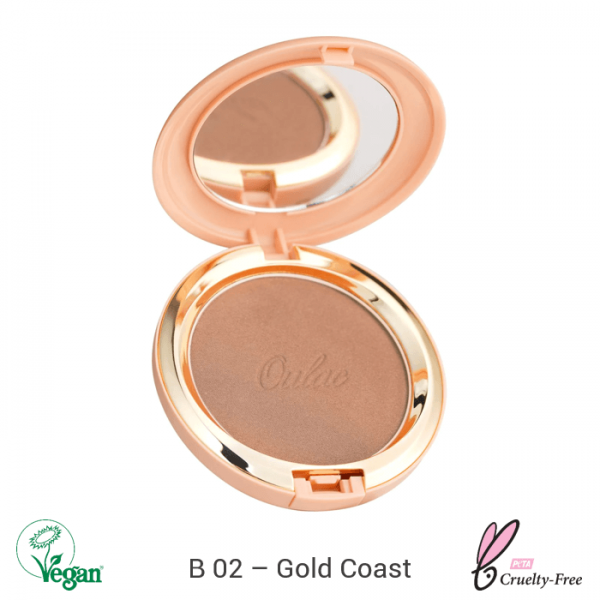 Oulac Sensual Touch Powder Sunkissed Bronzer 8.5g No. B02 Gold Coast
