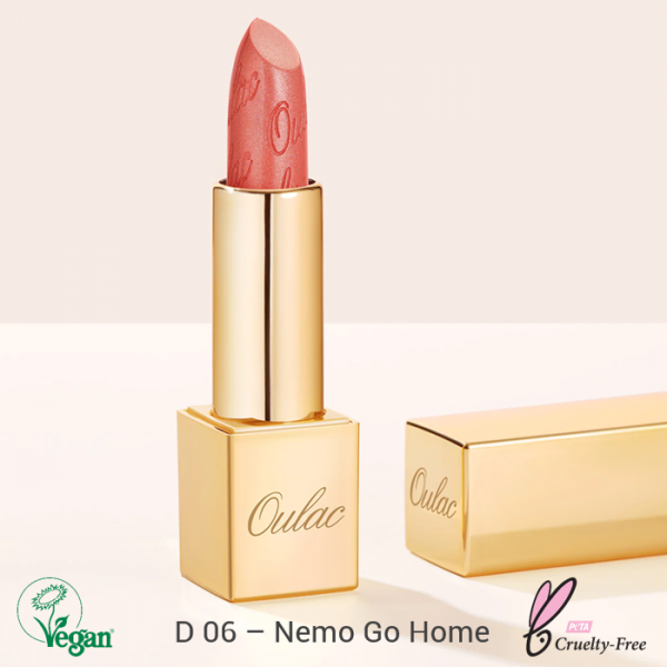 Oulac Metallic Shine Lipstick 4.3g No.06 Nemo Go Home