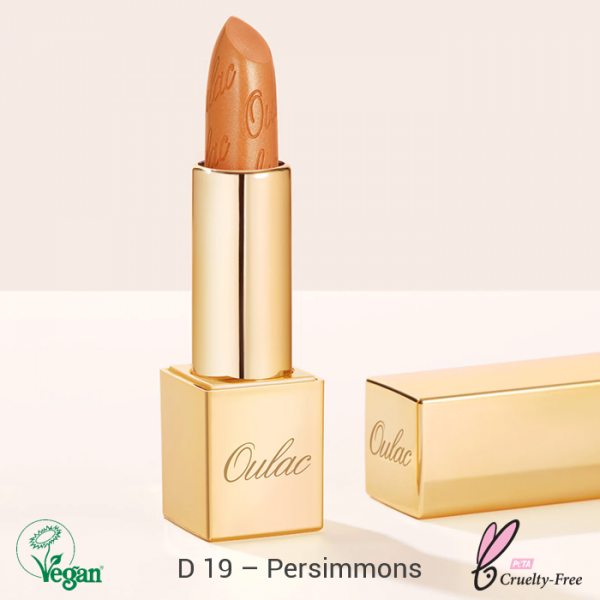 Oulac Metallic Shine Lipstick 4.3g No.19 Persimmons