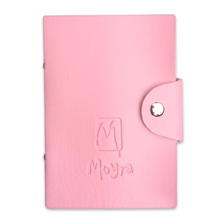 Moyra púzdro na pečiatkovacie platne-1ks (ružové) /obal na 10ks platni