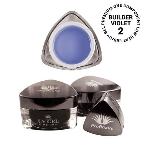 Profinails UV Builder violet gél #2 (Low heat, LED/UV)  5 g